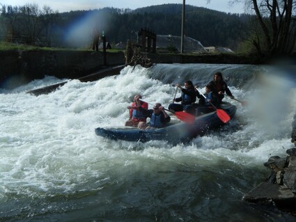 Splav řeky Moravy